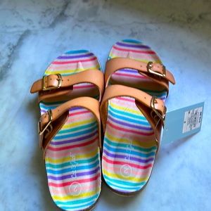NWT CAT AND JACK GIRLS SANDALS